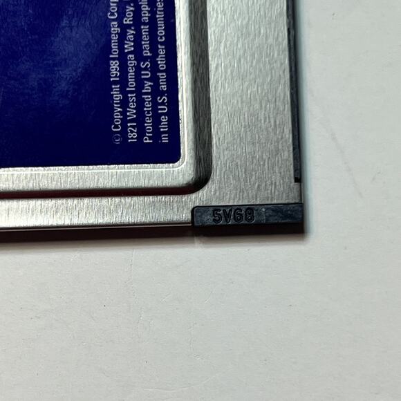 Iomega Clik 40 PC Card Adapter C40 ICX Singapore 1999 Vintage Storage Case - Picture 8 of 8